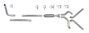 Diamond Eye KIT 4in TB DUAL SS: 99-03 FORD 7.3L F250/F350