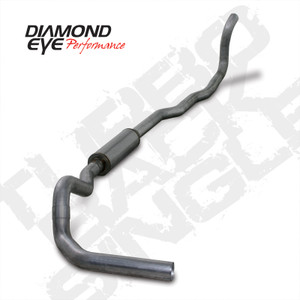 Diamond Eye KIT 4in TB MRP SGL SS DDG4X4 89-93 Dodge 5.9L Cummins 2500/3500