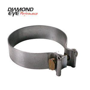Diamond Eye CLAMP Band 2-1/4in METRIC HARDWARE 409 SS BC225S409
