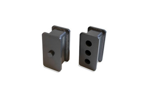 MaxTrac 03-08 Dodge RAM 2500 2WD 3.5in Rear Fabricated Lift Blocks