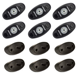 Rigid Industries Rock Light Kit- Amber (6 lights)