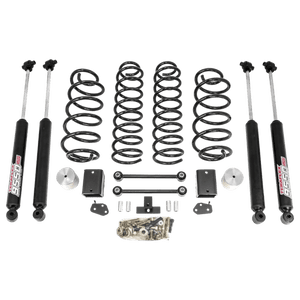 RL 2.5''C-SPRNG KIT BLCK W/TERAFLEX SHKS