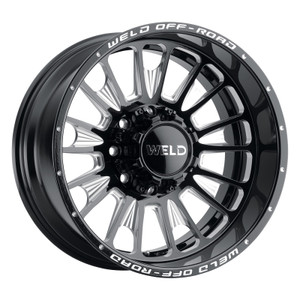 Weld W121 20X12 Scorch 5X114.3 5X127 ET-44 BS4.75 Gloss Black MIL 78.1