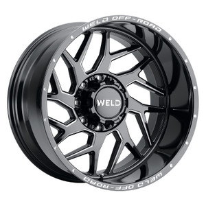 Weld W117 22X10 Fulcrum 5X127 5X139.7 ET13 BS6.00 Gloss Black MIL 87.1