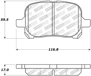 StopTech Street Touring Brake Pads 308.07070