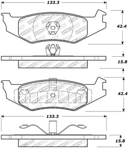 StopTech Street Touring Brake Pads 308.05120