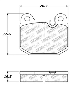 StopTech Street Touring Brake Pads 308.01740