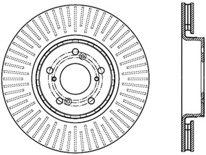 StopTech Slotted & Drilled Sport Brake Rotor 127.40080R