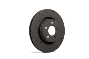 Hawk Talon 1997 Lexus ES300 Drilled and Slotted Rear Brake Rotor Set