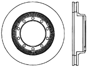 Stoptech 07-09 / 11-18 Ford F-53 Premium Front CryoStop Brake Rotor