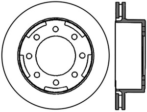StopTech 00-13 Chevrolet Suburban 2500 Rear Left Drilled Sportstop Cryo Rotor