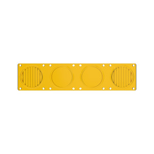 KC HiLiTES FLEX ERA LED Performance Yellow Combo Lens for Light Bars