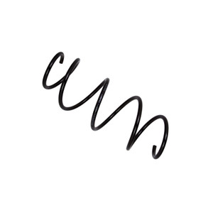 Bilstein 12-14 Mercedes-Benz C250 B3 OE Replacement Coil Spring - Front 37-171827