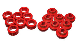 Energy Suspension Crew Cab 2&4Wd Body Mounts - Red Energy Suspension Crew Cab 2&4Wd Body Mounts - Red