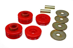 Energy Suspension 66-77 Ford Bronco 4WD Red Transmission Mount Set Energy Suspension 66-77 Ford Bronco 4WD Red Transmission Mount Set