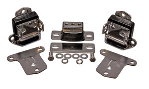Energy Suspension 67-72 Chevrolet Camaro Black Motor and Transmision Mounts; Chrome Finish Energy Suspension 67-72 Chevrolet Camaro Black Motor and Transmision Mounts; Chrome Finish