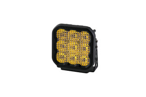 Diode Dynamics SS5 LED Pod Sport - Yellow Flood (Single)