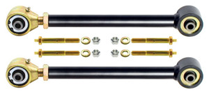 RockJock TJ/LJ Johnny Joint Adjustable Control Arms Rear Upper Adjustable Greasable Pair