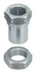 RockJock Threaded Bung With Jam Nut 1 1/4in-12 LH Thread Set