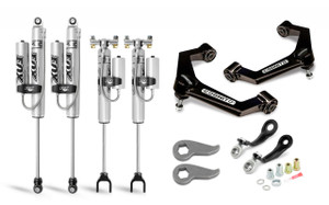 Cognito 3-Inch Premier Leveling Kit with Fox PSRR 2.0 Shocks for 20-22 Silverado/Sierra 2500/3500 2WD/4WD Cognito 3-Inch Premier Leveling Kit with Fox PSRR 2.0 Shocks for 20-22 Silverado/Sierra 2500/3500 2WD/4WD