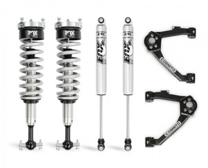 Cognito 3-Inch Performance Leveling Kit With Fox 2.0 Ifp Shocks With Oem Stamped Steel/Cast Aluminum Control Arms Cognito 3-Inch Performance Leveling Kit With Fox 2.0 Ifp Shocks With Oem Stamped Steel/Cast Aluminum Control Arms