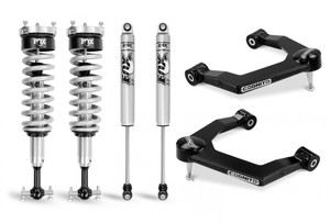 Cognito 1-Inch Performance Leveling Kit With Fox PS Coilover 2.0 IFP Shocks for 19-22 Silverado Trail Boss/Sierra AT4 1500 4WD Cognito 1-Inch Performance Leveling Kit With Fox PS Coilover 2.0 IFP Shocks for 19-22 Silverado Trail Boss/Sierra AT4 1500 4WD