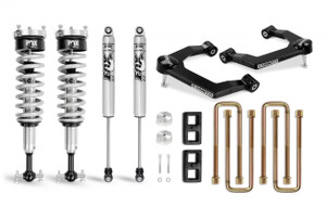 Cognito 3-Inch Performance Ball Joint Leveling Lift Kit With Fox PS Coilover 2.0 IFP Shocks for 19-22 Silverado/Sierra 1500 2WD/4WD Cognito 3-Inch Performance Ball Joint Leveling Lift Kit With Fox PS Coilover 2.0 IFP Shocks for 19-22 Silverado/Sierra 1500 2WD/4WD