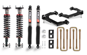 Cognito 3-Inch Performance Ball Joint Leveling Lift Kit With Elka 2.0 IFP Shocks for 19-21 Silverado/Sierra 1500 2WD/4WD Cognito 3-Inch Performance Ball Joint Leveling Lift Kit With Elka 2.0 IFP Shocks for 19-21 Silverado/Sierra 1500 2WD/4WD