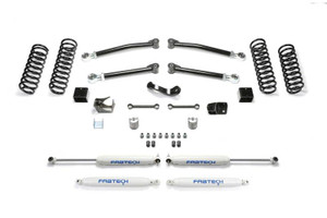 Fabtech 07-18 Jeep JK 4WD 4-Door 3in Trail System w/Perf. Shocks