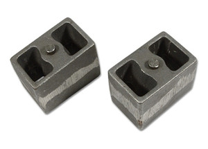 Tuff Country 4in Cast Iron Lift Blocks (3in Wide/ Tapered) Pair