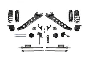 Fabtech 14-18 Ram 2500 4WD 7in Radius Arm System w/DL 2.25 Resi Shocks & Rear DL Shocks