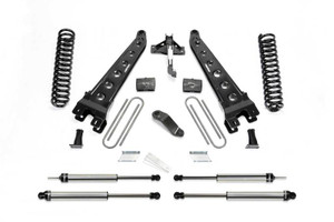 Fabtech 2017 Ford F450/F550 4WD Diesel 6in Radius Arm System w/DL Shocks