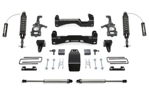 Fabtech 15-18 Ford F150 4WD 6in Perf. System w/DL 2.5 Resi Coilovers & Rear DL Shocks