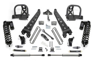 Fabtech 11-16 Ford F250 4WD 6in Radius Arm System w/DL 4.0 Coilovers & Rear DL Shocks