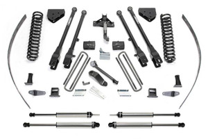 Fabtech 08-16 Ford F250 4WD w/o Overload 8in 4 Link System w/DL Shocks