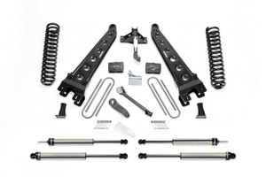 Fabtech 08-16 Ford F250 4WD 6in Radius Arm System w/DL Shocks