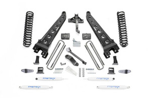 Fabtech 08-10 Ford F450/550 4WD 6in Radius Arm System w/Perf. Shocks