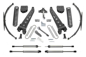 Fabtech 08-10 Ford F350 4WD 10in Radius Arm System w/DL Shocks