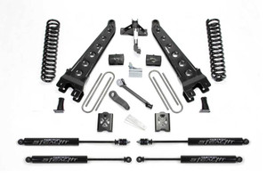 Fabtech 05-07 Ford F250 4WD w/o Overload 6in Radius Arm System w/Stealth Shocks