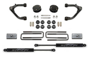 Fabtech 2019 GM K1500 3.5in Uniball UCA System w/Rear Stealth Shocks