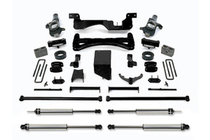 Fabtech 01-10 GM C/K2500HD C/K3500 Non Dually 6in Perf. System w/DL Shocks