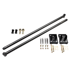 Wehrli 20-24 Chevy & GMC Duramax RCLB/CCSB/ECSB 60in. Traction Bar Kit - Gloss Black