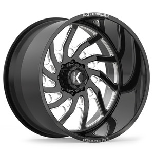 BOUNTY 22X10 6X139.7 ET -18 CB 78.1 GLOSS BLACK MILLED
