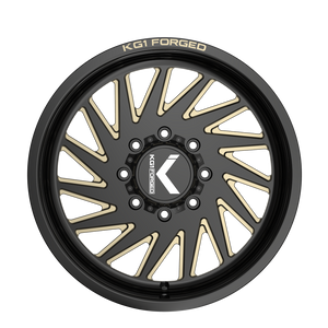 OUTBURST 22X12 8X165.1 ET -44 CB 122.1 GLOSS BLACK GOLD MILL