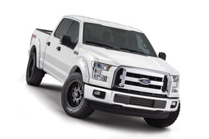 Bushwacker 16-17 Ford F-150 Styleside Pocket Style Flares 4pc 78.9/67.1/97.6in Bed - Oxford White