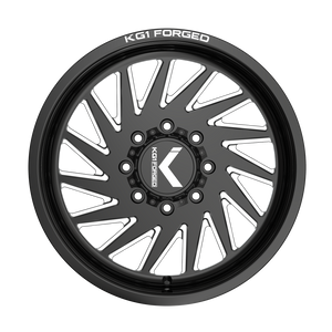 OUTBURST 22X12 8X165.1 ET -44 CB 122.1 GLOSS BLACK MILLEDLeft