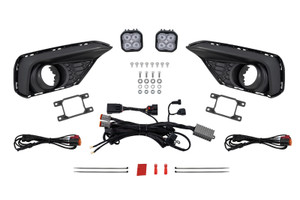 Diode Dynamics 2025 Ford Mustang EcoBoost SS3 Add-On Fog Lamp Kit  White Sport