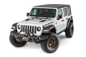 Elite Full Width Bumper with Grille Guard Tube for Jeep JL, & JT - 101337 Elite Full Width Bumper with Grille Guard Tube for Jeep JL, & JT - 101337
