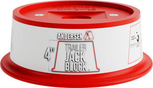 4" TRAILER JACK BLOCK (FITS UP TO 9" ROUND JACK PAD) 4" TRAILER JACK BLOCK (FITS UP TO 9" ROUND JACK PAD)