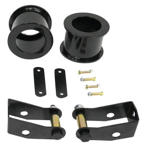 3 Inch Front Coil Spring Spacers with Shock Extenders and Brake Line Brackets 07-18 Wrangler JK Freedom Off-Road 3 Inch Front Coil Spring Spacers with Shock Extenders and Brake Line Brackets 07-18 Wrangler JK Freedom Off-Road